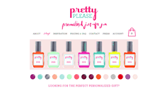 Desktop Screenshot of prettypleasenailpolish.com